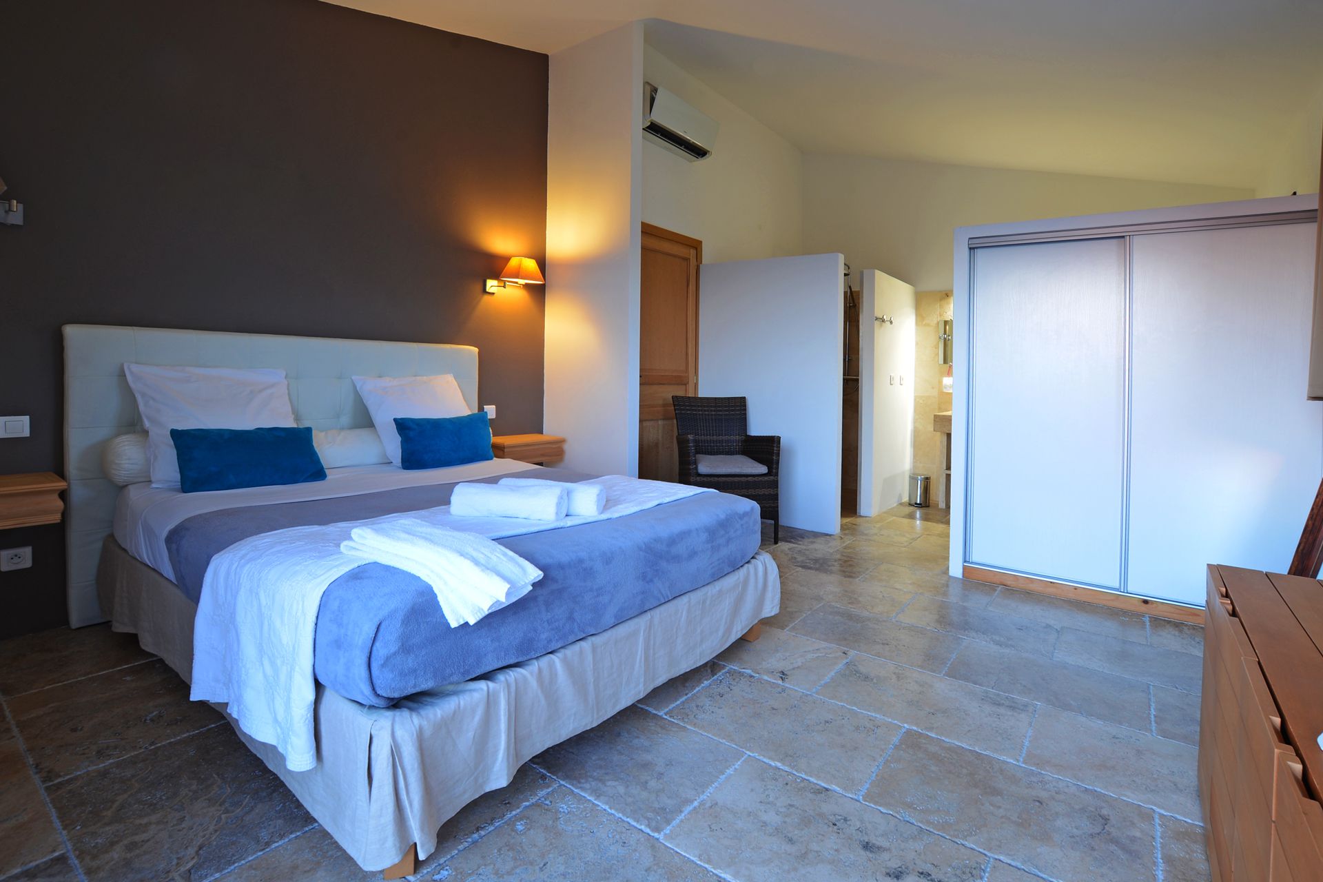 Chambres d'hotes à Porto Vecchio Palombaggia en Corse du sud.