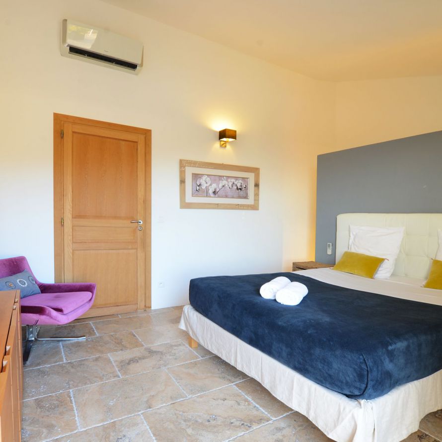 Chambres d'hotes à Porto Vecchio Palombaggia en Corse du sud.